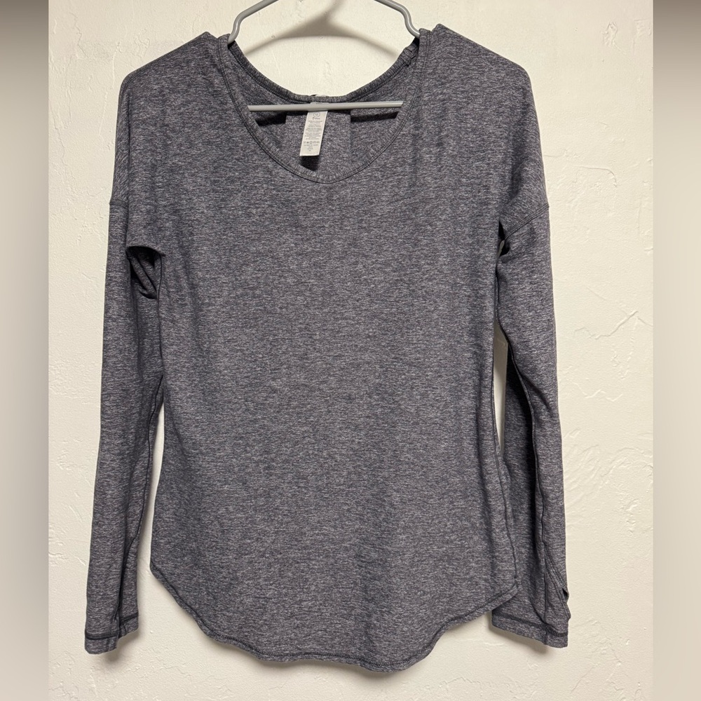 Ivivva Gray Long Sleeve Girl’s Top